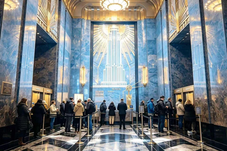 NYC：Indoor Guide Tour with Ticket of Empire State Building