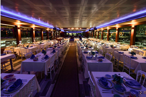 Stambuł: magia Bosforu, pełny posiłek i turecki showAlcohol Menu Meeting on point