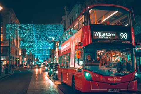 London: Christmas Lights and Markets Walking Tour