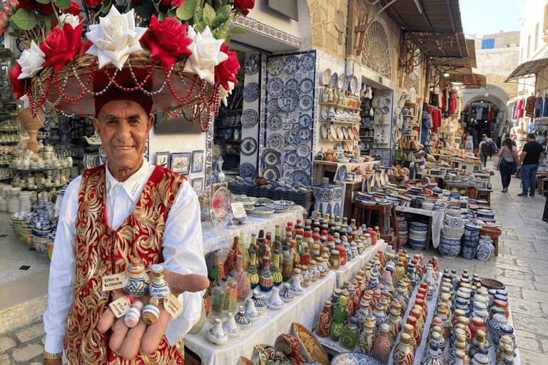 Tunis/Hammamet: Nabeul, Kelibia, Kerkouane, Houaria, Korbous + lunch From Tunis or Hammamet: Full-day tour of Cape Bon with lunch