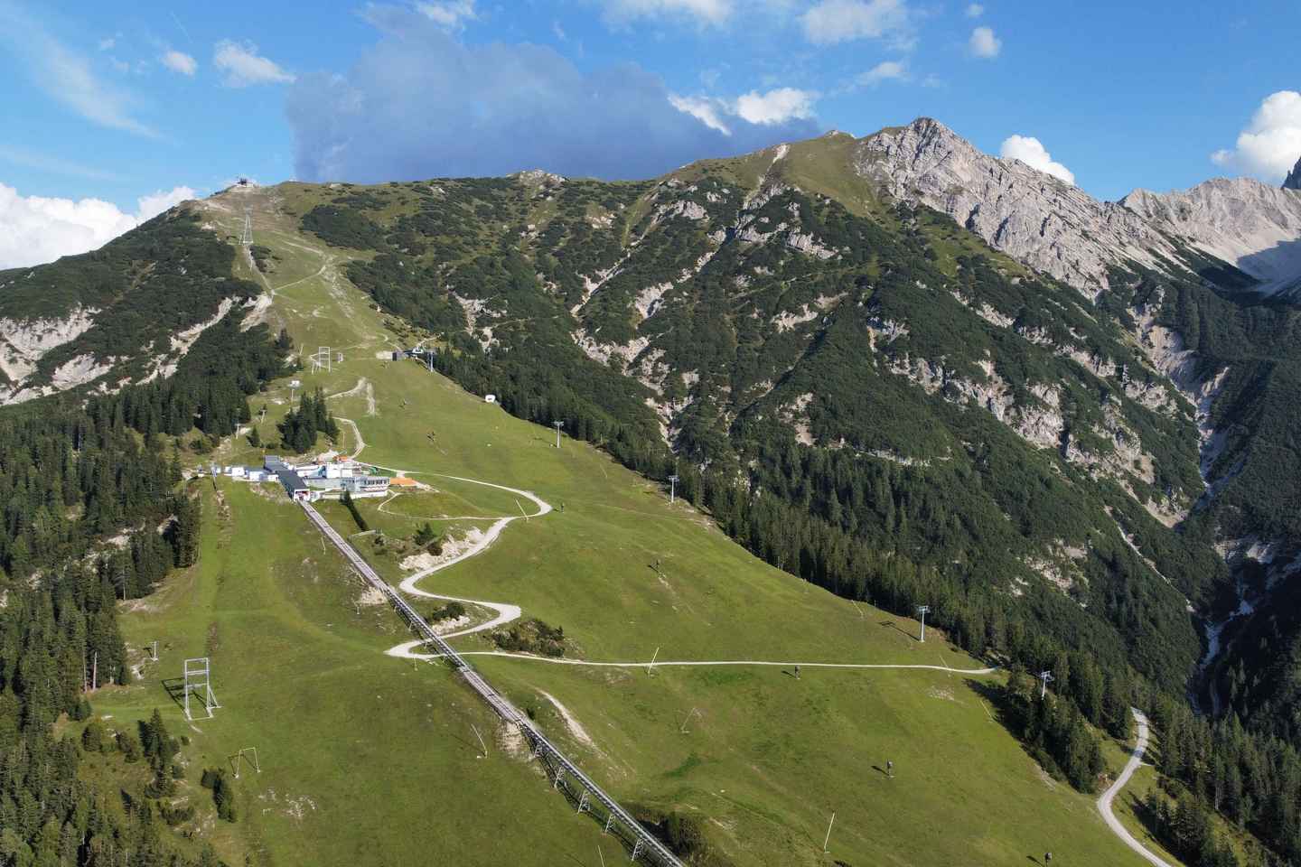 Rosshtte Gipfelpass funicular & Joch-/Hrmelekopfbahn ascent and descent - Rosshütte Gipfelpass funicular & Joch/Härmelekopfbahn ascent and descent