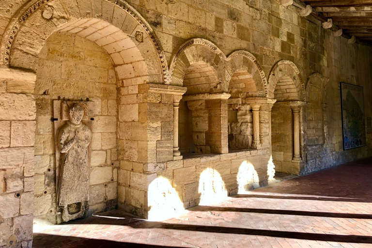 Da Bordeaux: Tour di mezza giornata del vino di Saint-EmilionSaint-Émilion: Tour di mezza giornata a piedi per il vino