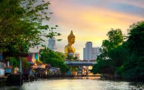 Bangkok: Grand Palace Wat Arun & Big Buddha Small Group Tour