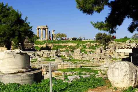 Ancient Corinth Saint Paul step & thermal spa, day trip