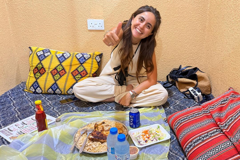 Shared Wahiba Desert Tour with Wadi, Cave, Bedouin & Sunset