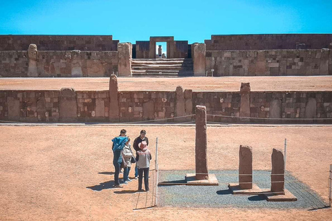 La Paz : Visite guidée partagée des ruines de Tiwanaku.