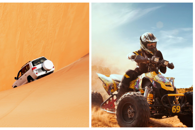 Doha: Quad Bike Desert Safari with Hotel Pickup