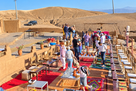 Marrakech: Agafay Desert Sunset With Dinner & Fire Show