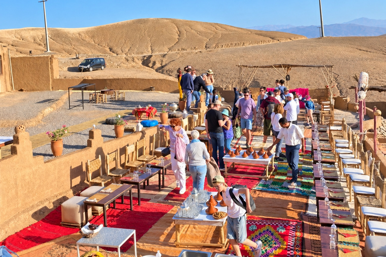 Marrakech: Agafay Desert Sunset With Dinner & Fire Show