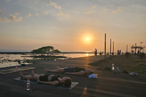 Gili Trawangan : Sup Yoga coucher et lever de soleilFlux du matin