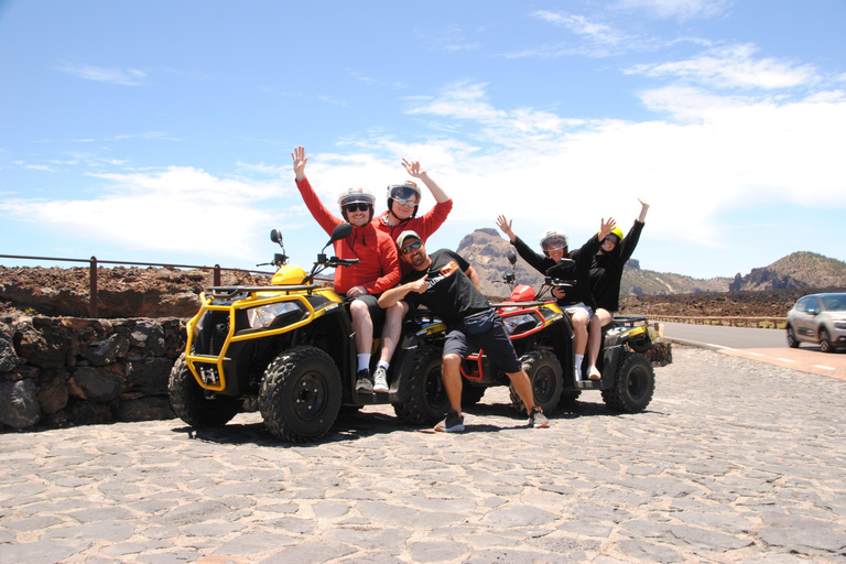 Tenerife: Teide On-Road Quad Tour for 1 with Guide
