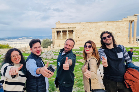 Acropolis Premium 2-Hour Small-Group Tour (Max 12 Guests) Italian Full Acropolis+Museum Package