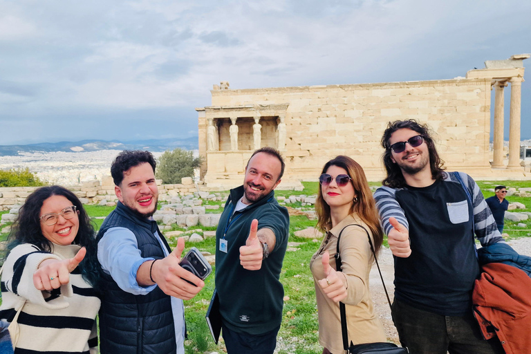Acropolis Premium 2-Hour Small-Group Tour (Max 12 Guests) Italian Full Acropolis+Museum Package