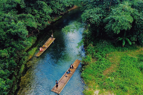 Khao Lak: ATV i rafting bambusowy z transferem do hotelu