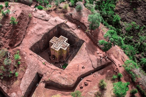 2-dniowa wycieczka z wykutymi w skale kościołami i klasztorem Lalibela2-dniowa wycieczka ze skalistymi kościołami i klasztorem