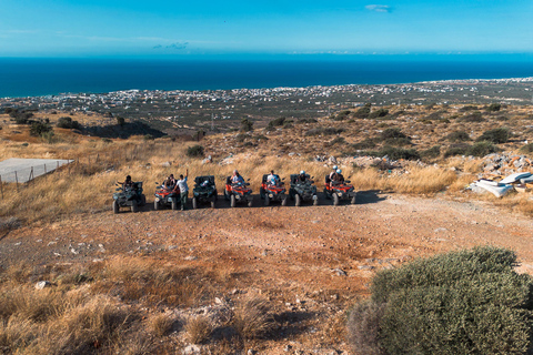 Au départ d&#039;Héraklion : Excursion en soirée en Crète sauvage en Quad Safari