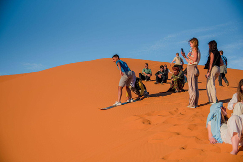 Marrakech: 3-Day Merzouga Desert Tour Camel & Sandboarding Deluxe Camp Tent (Recommended)