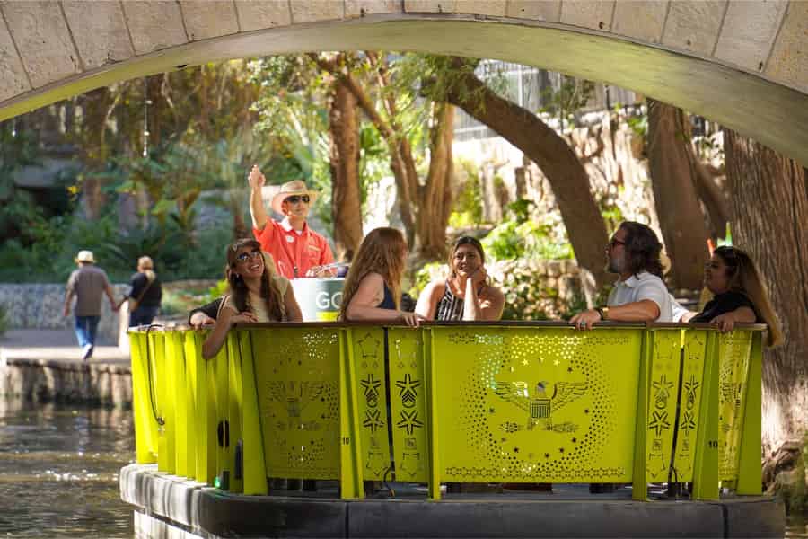 San Antonio Riverwalk Tour mit Go Rio Flussfahrt. Foto: GetYourGuide