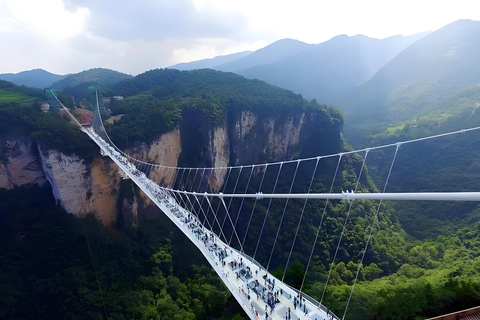 Zhangjiajie Glass Bridge, Huanglong Cave Shared/Private Tour Private tour