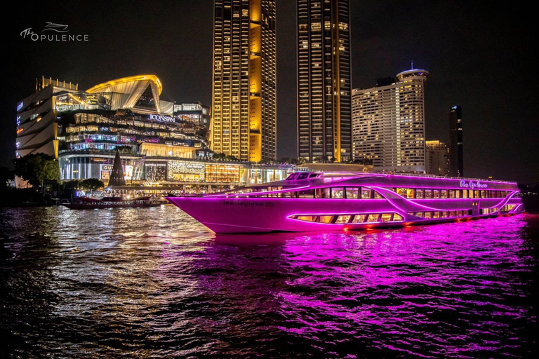 Bangkok : Dîner-croisière de luxe Opulence Chao Phraya