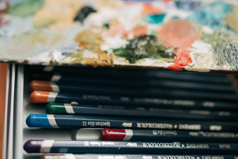 Paint & Sip Tea: Botanical Illustration in São Paulo Studio