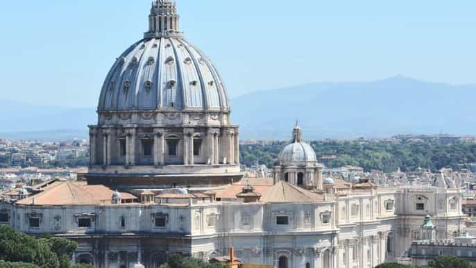 Basílica de San Pedro, acceso opcional a la cúpula y aplicación de audio de Roma