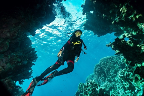 Sharm: Ras Mohamed Diving Boat Trip with Private Transfers Boat Trip with Two Intro-Dives and Private Transfers