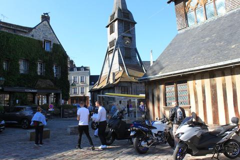 Honfleur &amp; Deauville visite privée d&#039;une demi-journée en side-car (3H30)