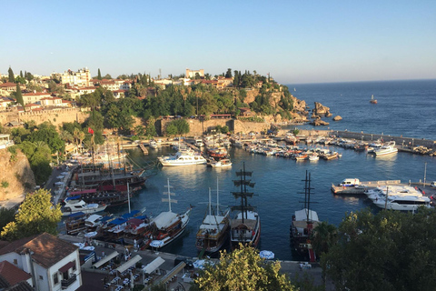 Antalya Old City Harbor Boat & Local Fish Bread Experience