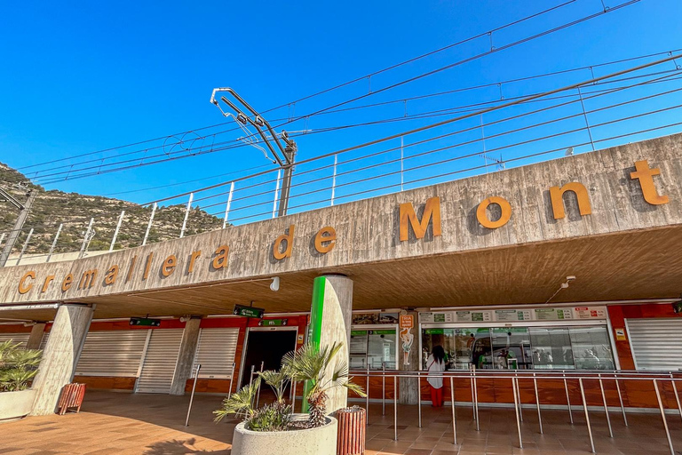 Barcelona: Montserrat, Black Madonna, Rack Railway & Liquors Transfer to Montserrat Monastery & Ticket to the Basilica