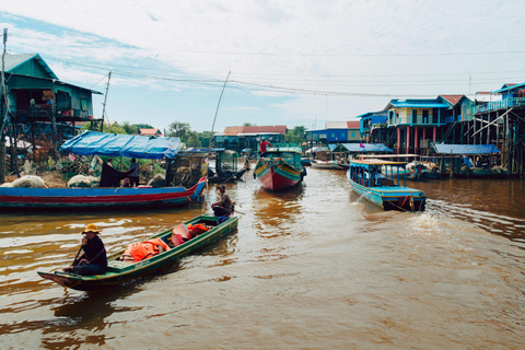 Siem Reap: Kulen Mountain, Beng Mealea, and Tonle Sap Tour Private Tour