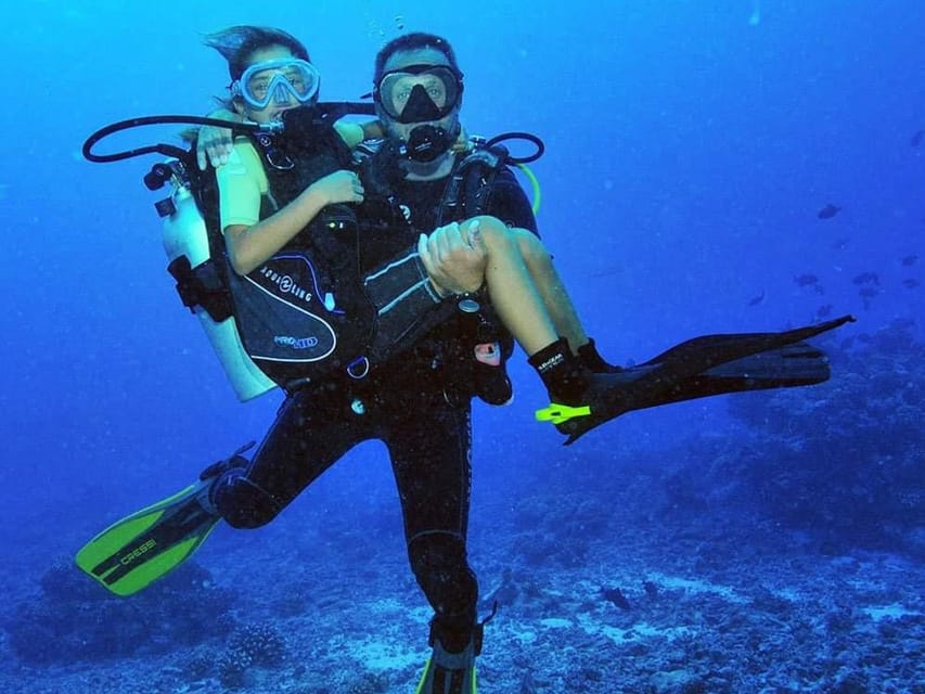 Tikehau : expérience d'introduction à la plongée sous-marine avec prise en charge