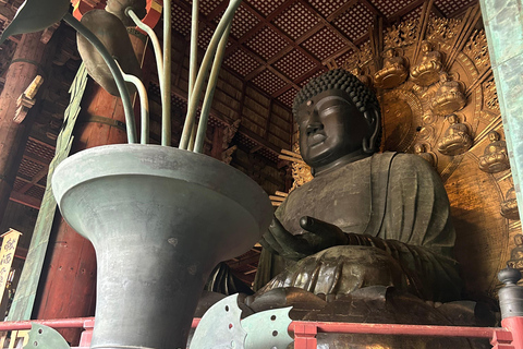 Nara: tour con ciervos, el Gran Buda y demostración de mochi
