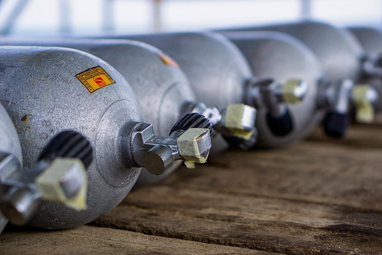 From Sharm: Luxury Diving cruise to Ras Mohammed with Lunch 1 professional dive with pickup and lunch