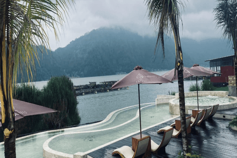 All in one, lake batur boat tour and mount batur activities Private, batur sunrise trekking with hot spring