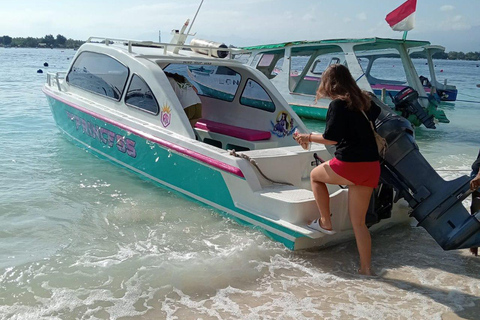 Private Boat Transfer Lombok to or from Gili Island Private Boat Transfer Lombok(Teluk Nare) to Gili Meno