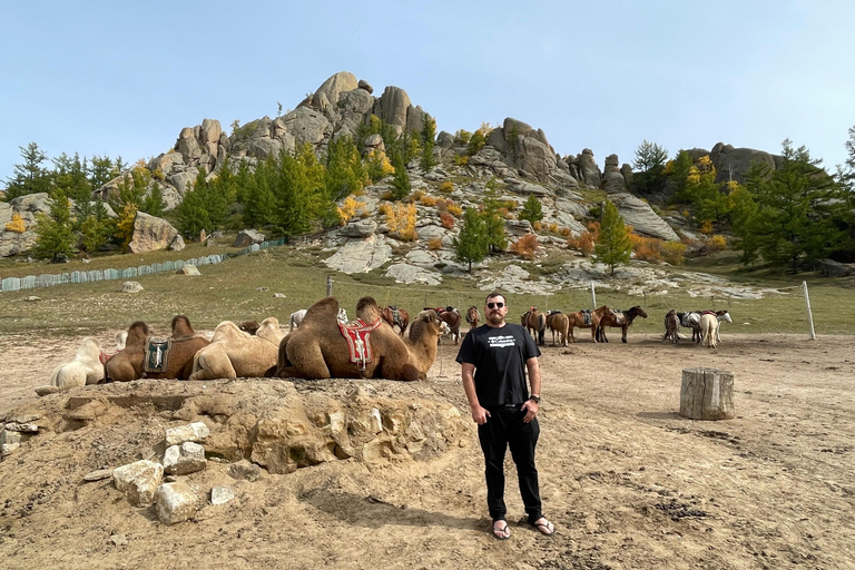 Genghis Khan Statue and Terelj National Park day trip