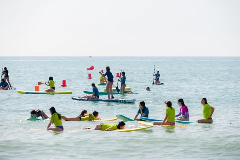Surf lessons