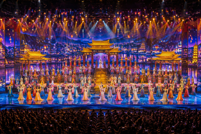 Shanghai Romance Park: Epic Chinese Culture Show Experience VIP Family Ticket (1 Adult + 1 Child)