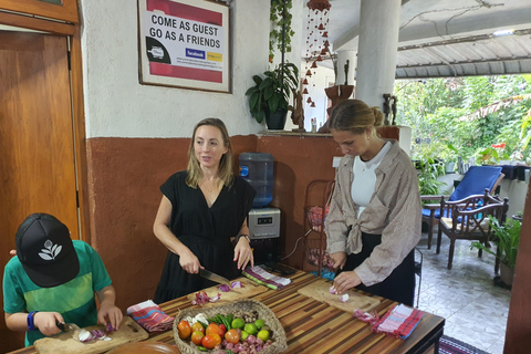 Cours privé de cuisine traditionnelle sri-lankaise à Kandy