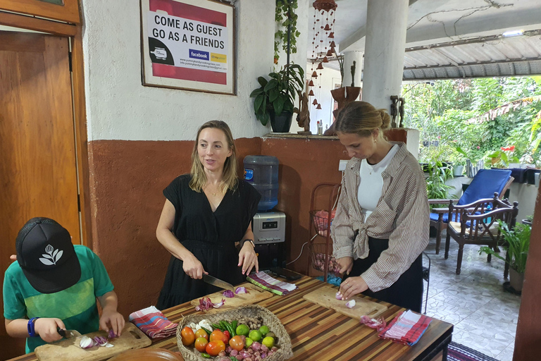 Cours privé de cuisine traditionnelle sri-lankaise à Kandy