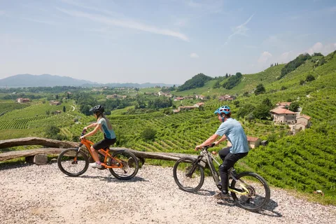 Valdobbiadene: tour guidato in e-bike nelle Colline del Prosecco