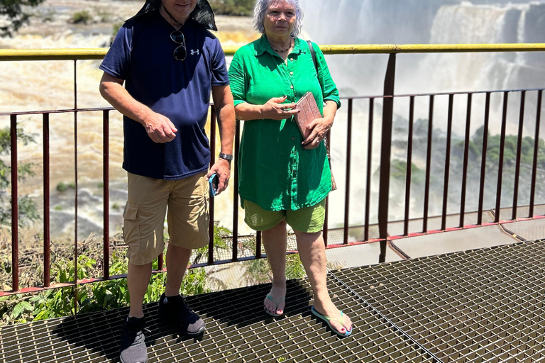 Visite privée des chutes d&#039;Iguaçu côté brésilien et argentin