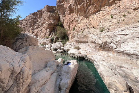 Muscat: Wahiba woestijn &amp; Wadi Bani Khalid dagvullende tour+lunch