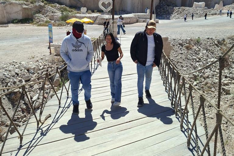 Arequipa: Private Sillar Route Tour + Culebrillas