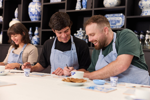 أمستردام: ورشة رسم البلاط الأزرق الهولندي التقليدي