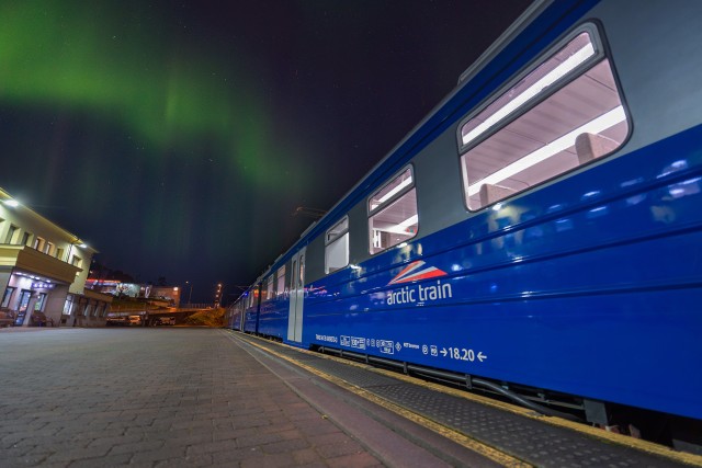 Visit From Narvik The Northern Lights Arctic Train Guided Tour in Narvik