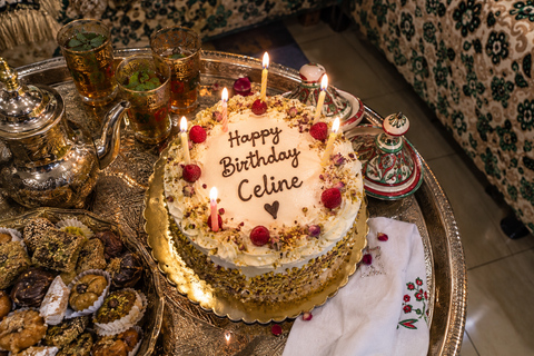 Marrakech: Birthday Celebration with Cake, Drinks and Music