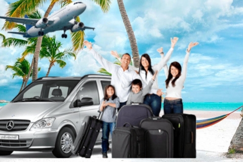 Transfert aller-retour privé à l'aéroport de Punta CanaTransfert aéroport privé aller-retour à Punta Cana