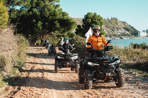 Durres: Passeio de quadriciclo ATV guiado por Kallmi com capacete